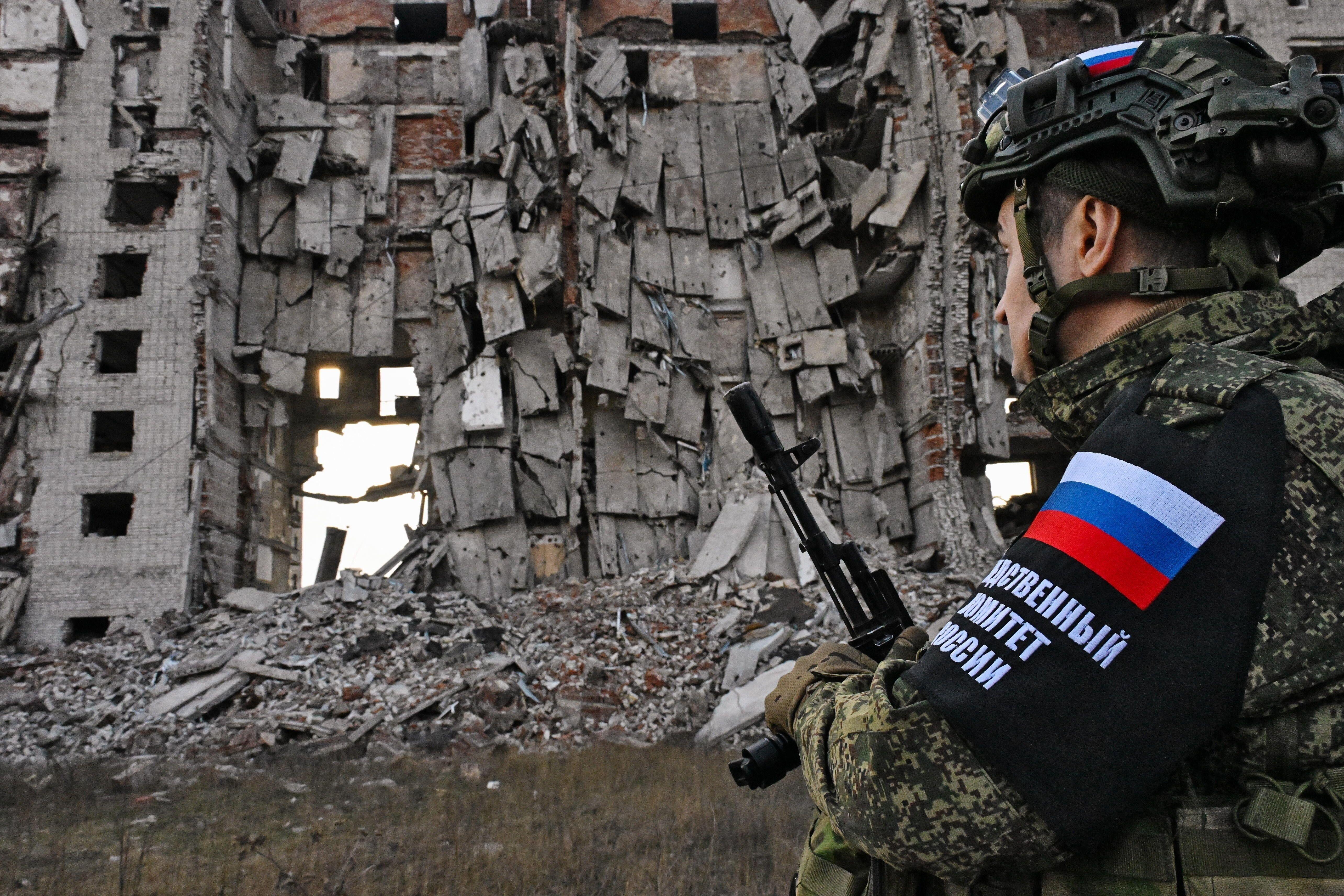 Ein russischer Soldat - Kriegsdienstverweigerer aus Russland erhalten nur selten in Deutschland Asyl.