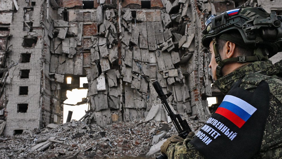 Ein russischer Soldat - Kriegsdienstverweigerer aus Russland erhalten nur selten in Deutschland Asyl.