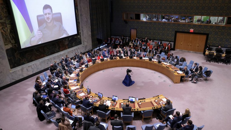 Selenskyj spricht vor UN-Sicherheitsrat