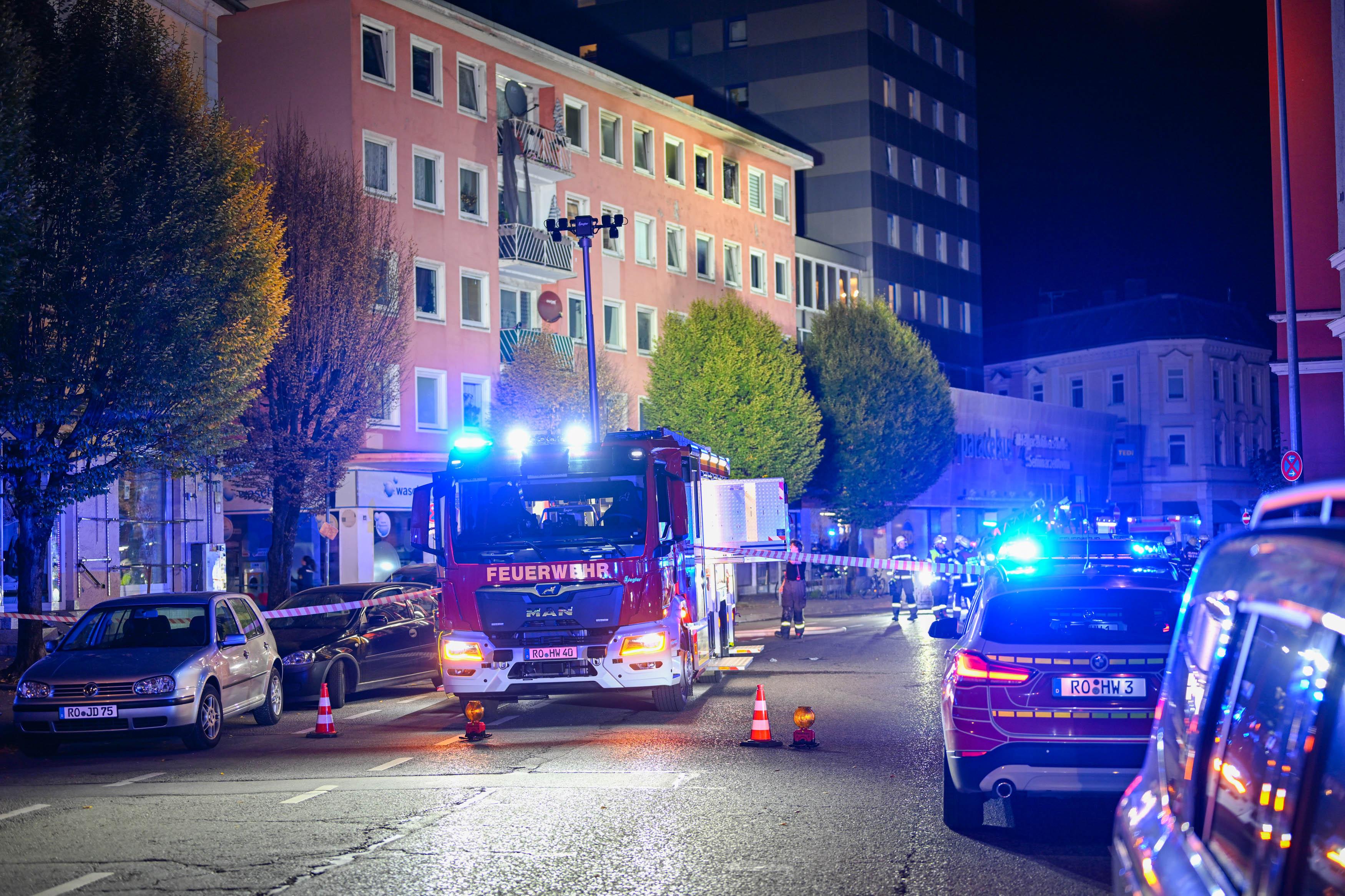 Man dies in nighttime apartment fire in Rosenheim