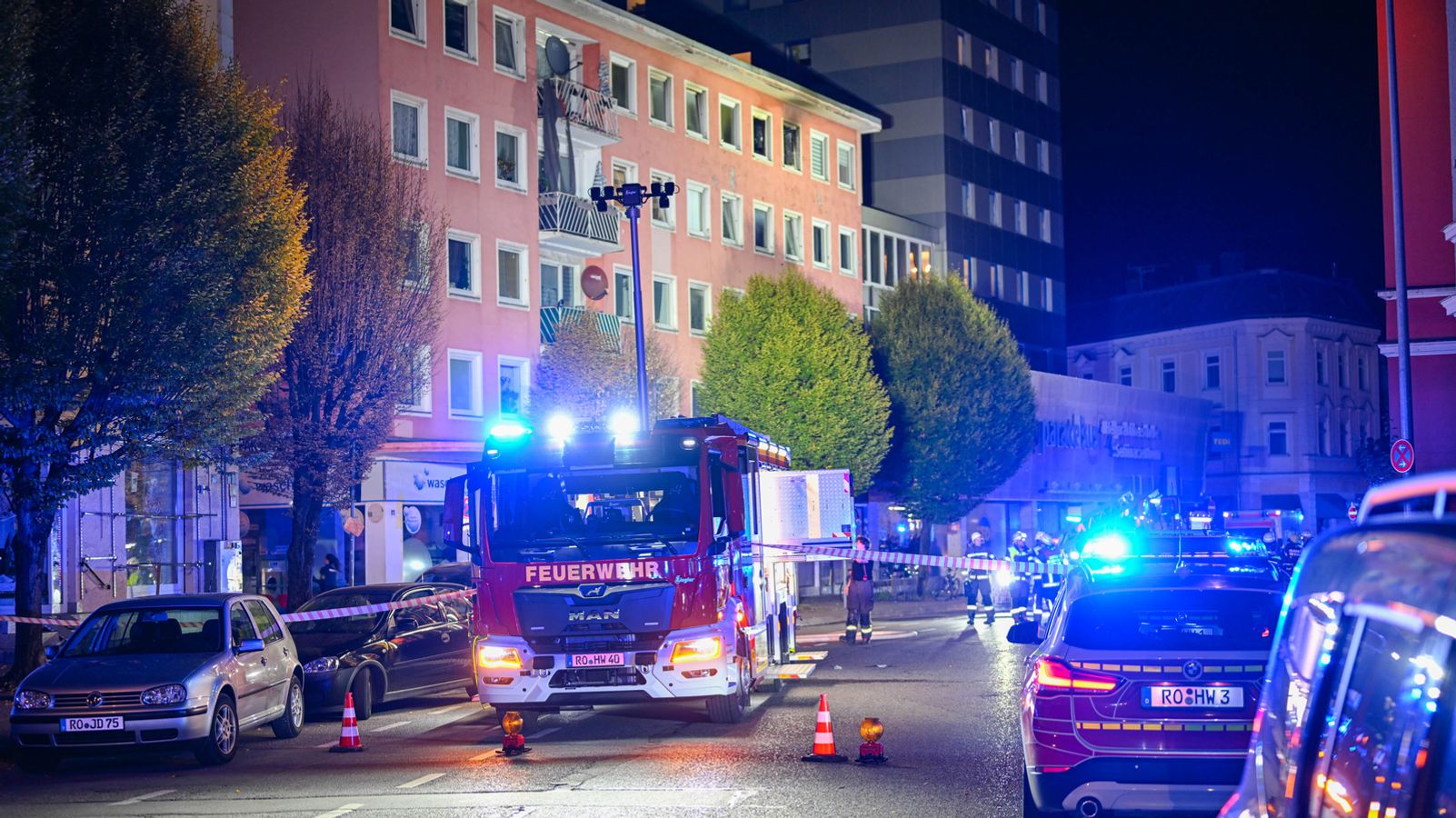 Man dies in nighttime apartment fire in Rosenheim