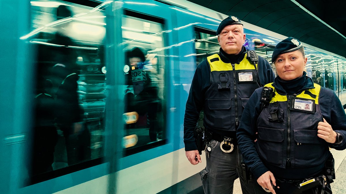 "Weiß nie, was passiert": Unterwegs mit Münchens U-Bahn-Wache
