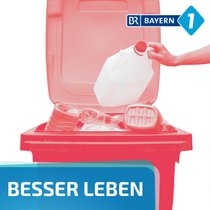 Müll trennen: Was gehört wohin? | Bild: Mauritius Images/ Pitopia/ Robert Jank; Bearbeitung: BR