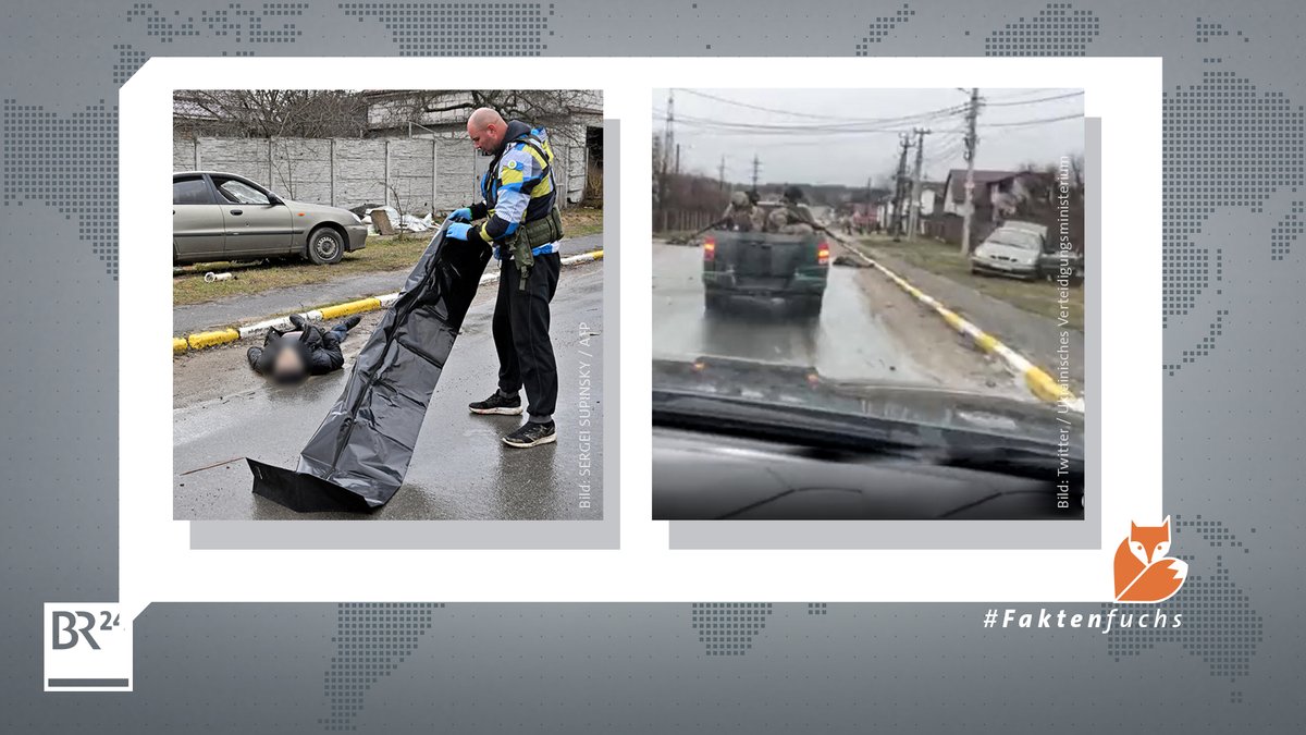 Ein Bildvergleich zwischen dem Video des ukrainischen Verteidigungsministeriums und einem Foto der AFP zeigt, dass sich die Aufnahmen in mehreren Merkmalen gleichen.