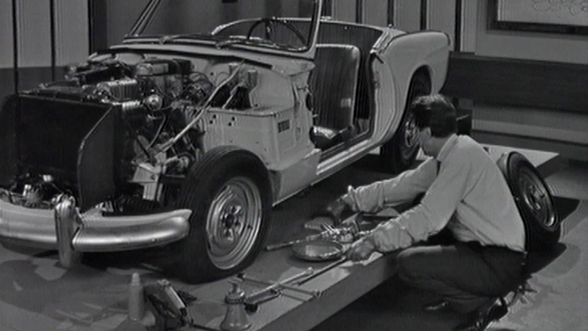 Reifenwechseln im Studio