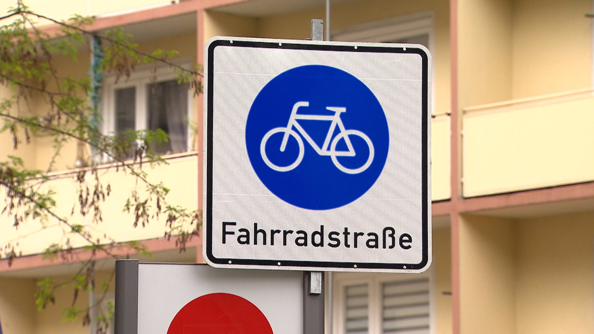 Schild Fahrradstraße