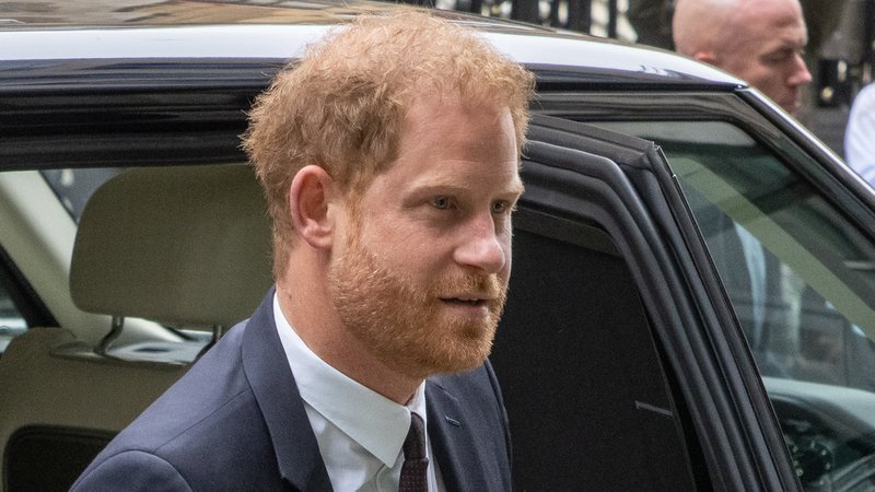 Der Royal auf dem Weg zum Londoner High Court