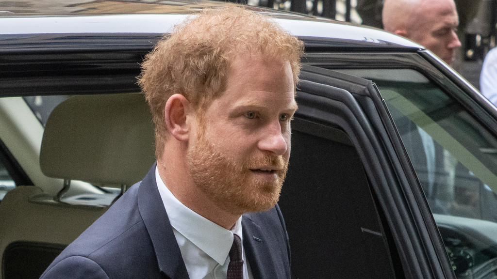 Der Royal auf dem Weg zum Londoner High Court