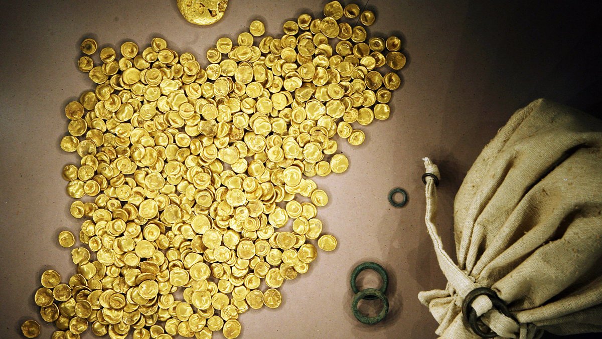 Der Goldschatz des Römermuseums Manching vor dem Raub