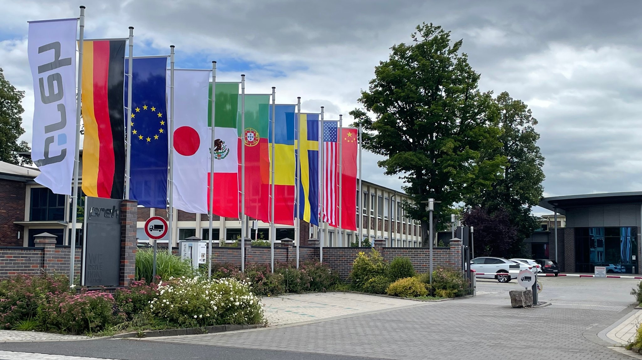 Die Zentrale des Automobilzulieferers Preh in Bad Neustadt