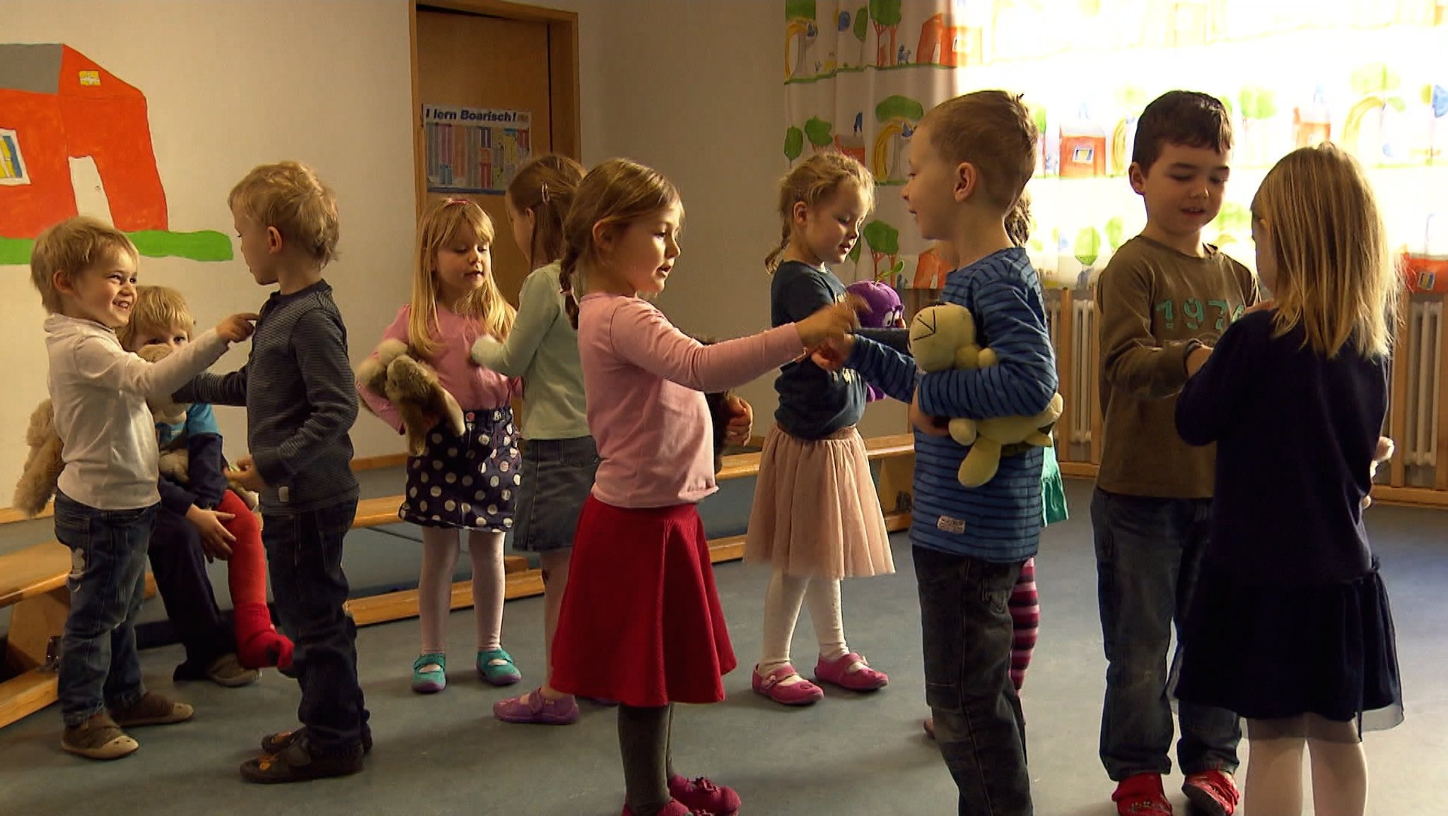 Kinder im Kindergarten