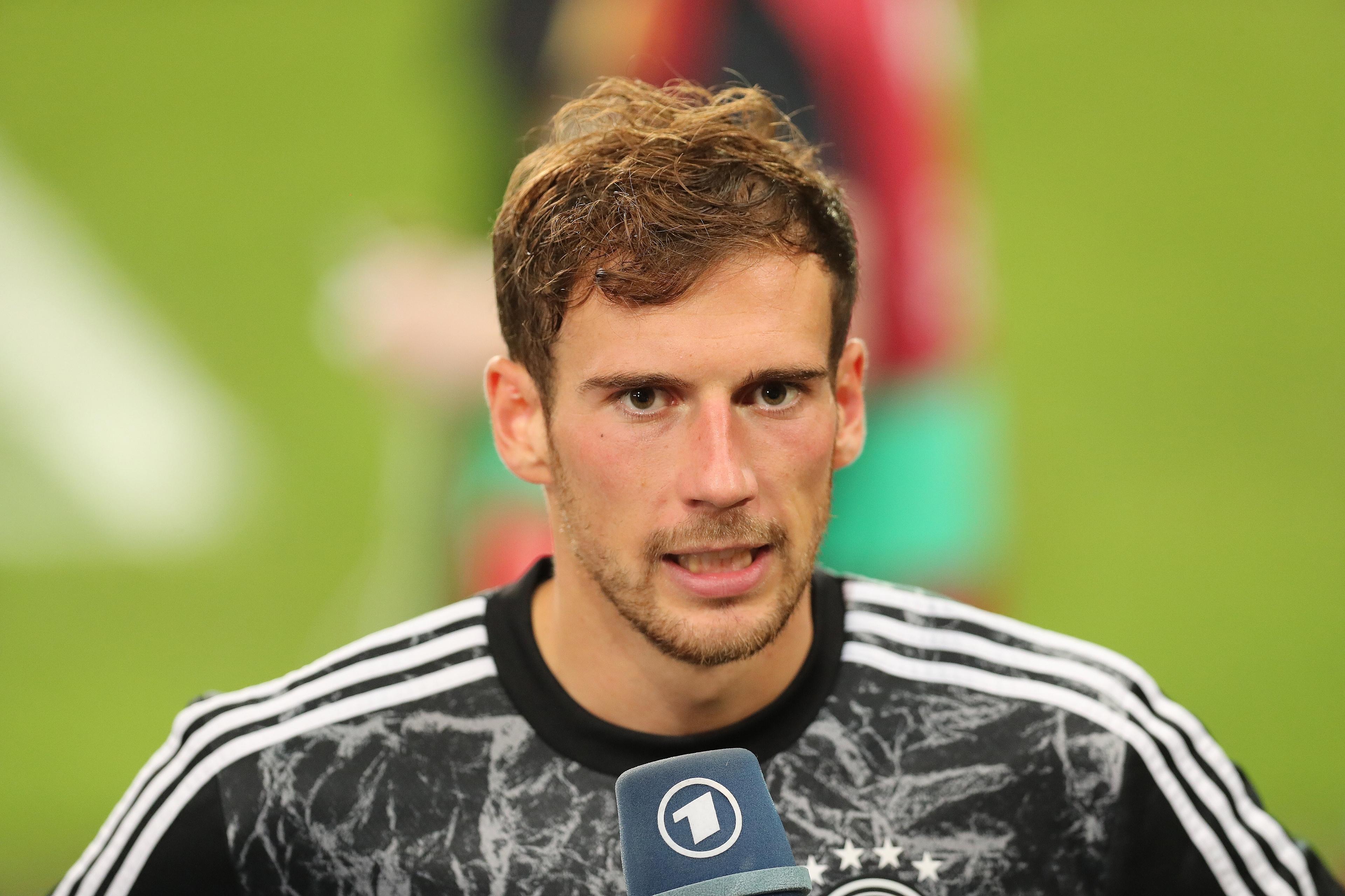 Leon Goretzka im Interview mit der ARD