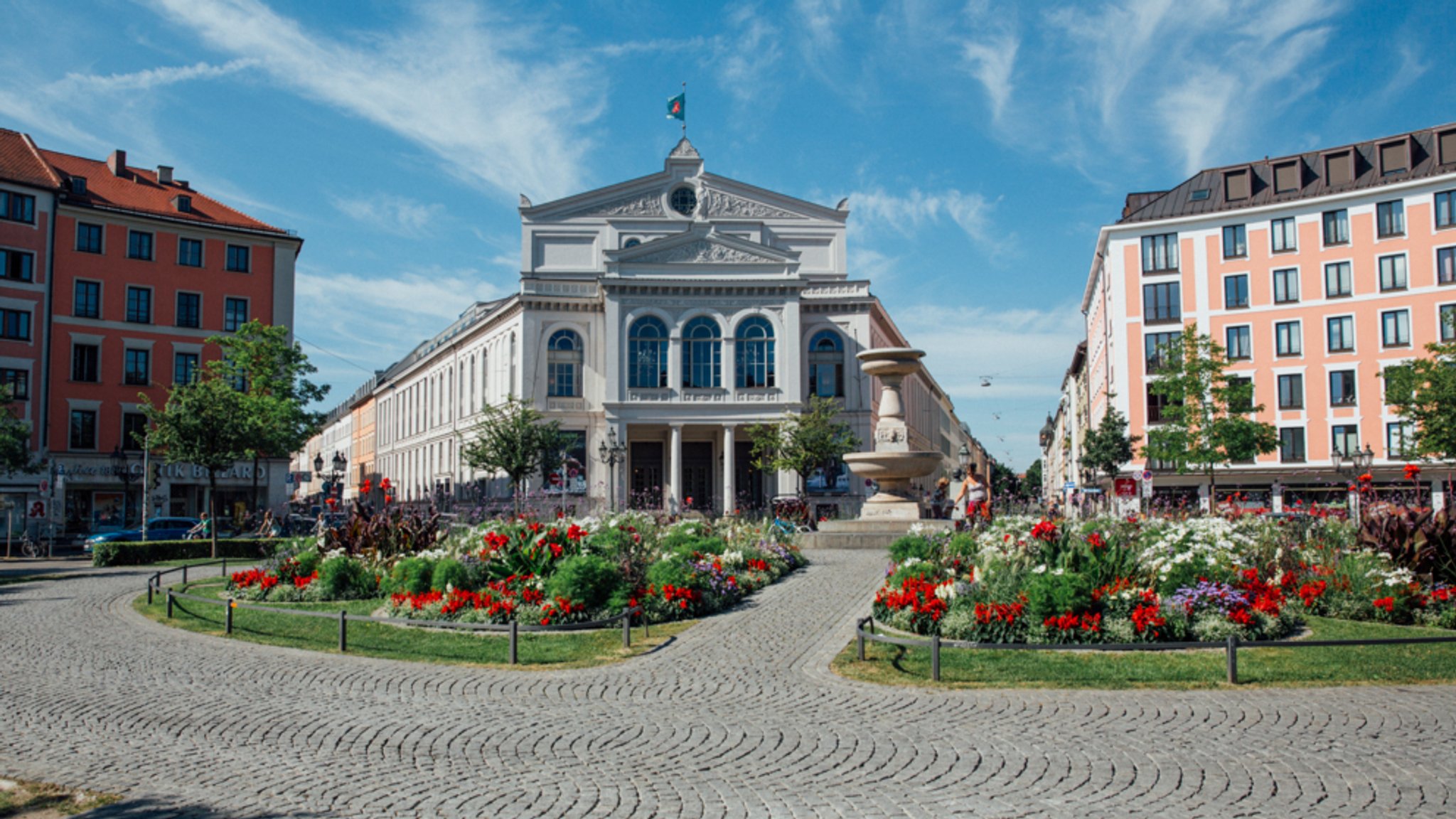 Symbolbild: Leerer Gärtnerplatz im Frühling