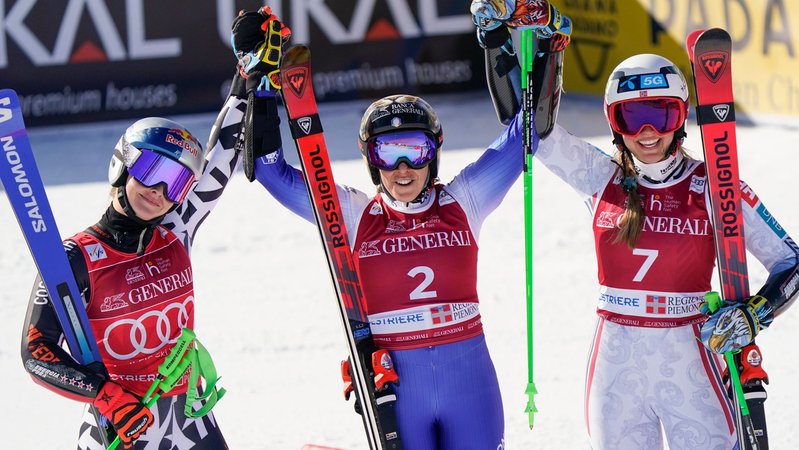 Ski alpin Weltcup in Sestriere | Bild: dpa-Bildfunk/Marco Tacca Ski alpin Weltcup in Sestriere