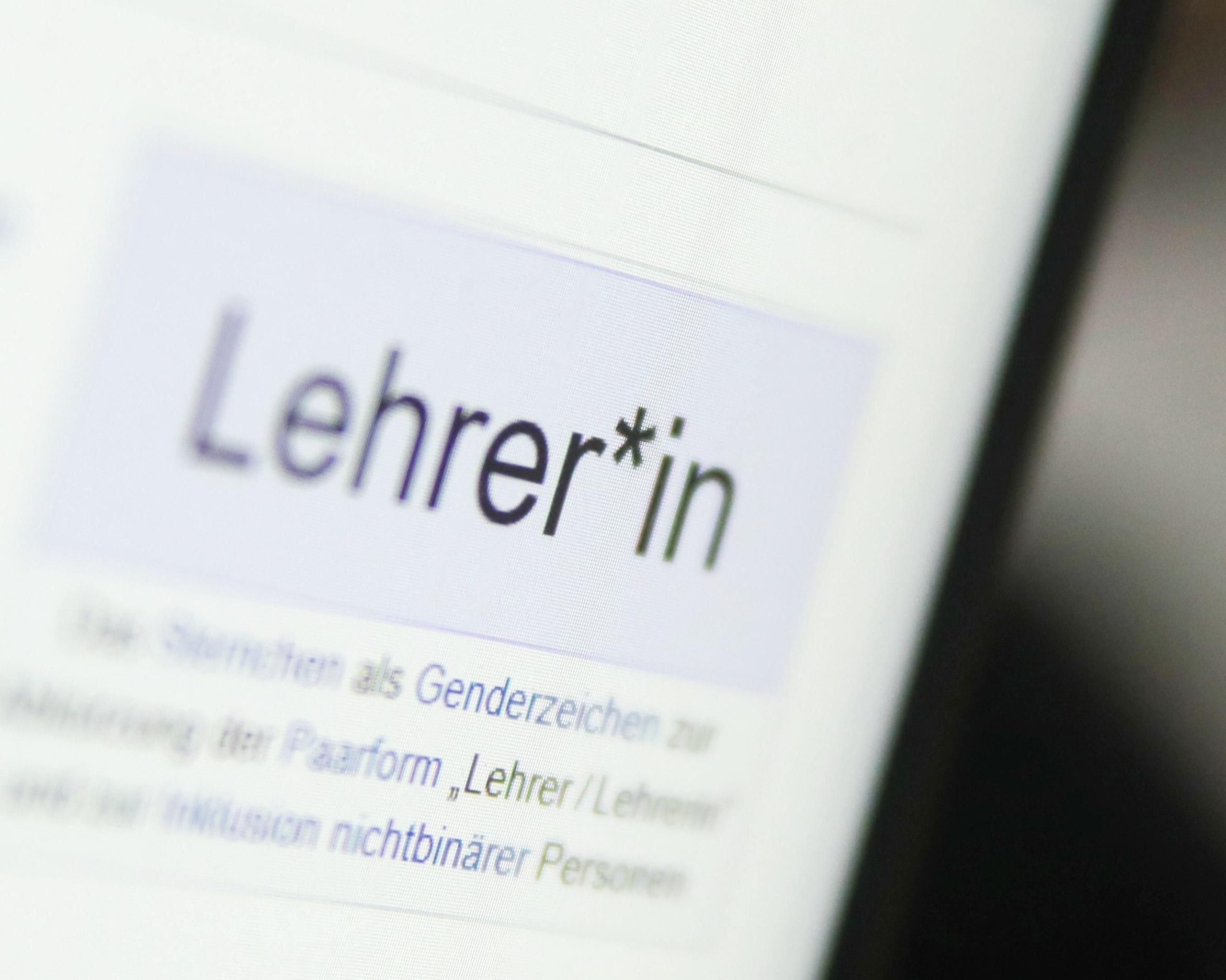 (Symbolbild) Tagesgespräch vom 20.04.2024: Gender-Verbot in Bayern - Was halten Sie davon? 