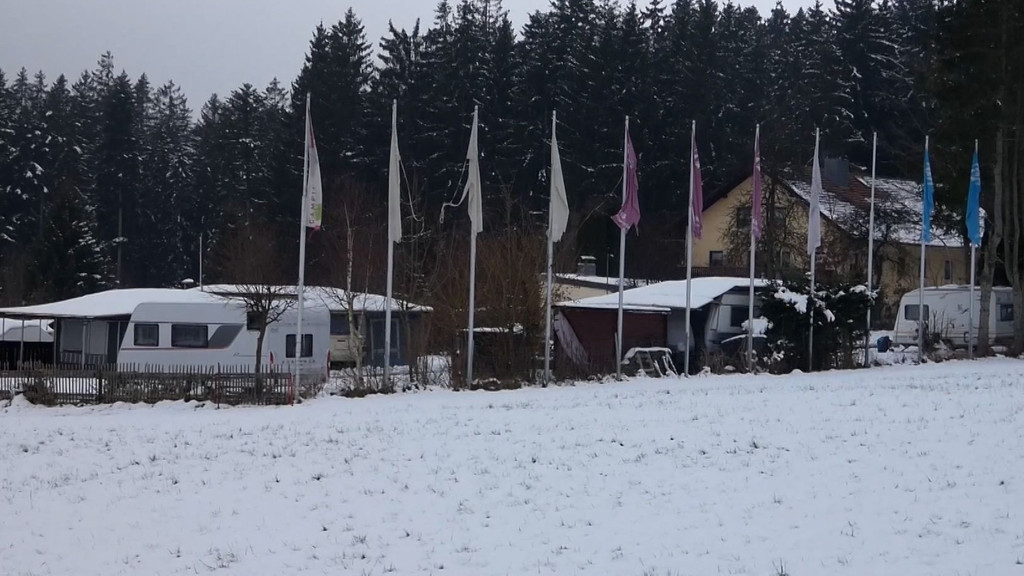 Der Campingplatz bei Viechtach, auf dem der Kohlemonoxid-Unfall im vergangenen Winter passiert war 