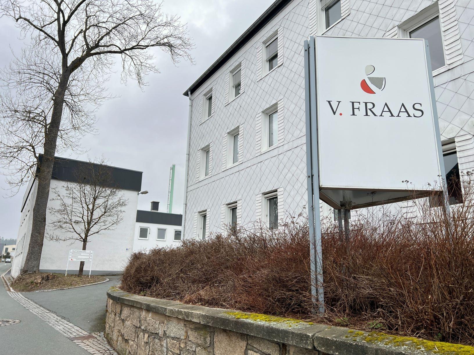 Ein Gebäudekomplex der Firma Fraas.