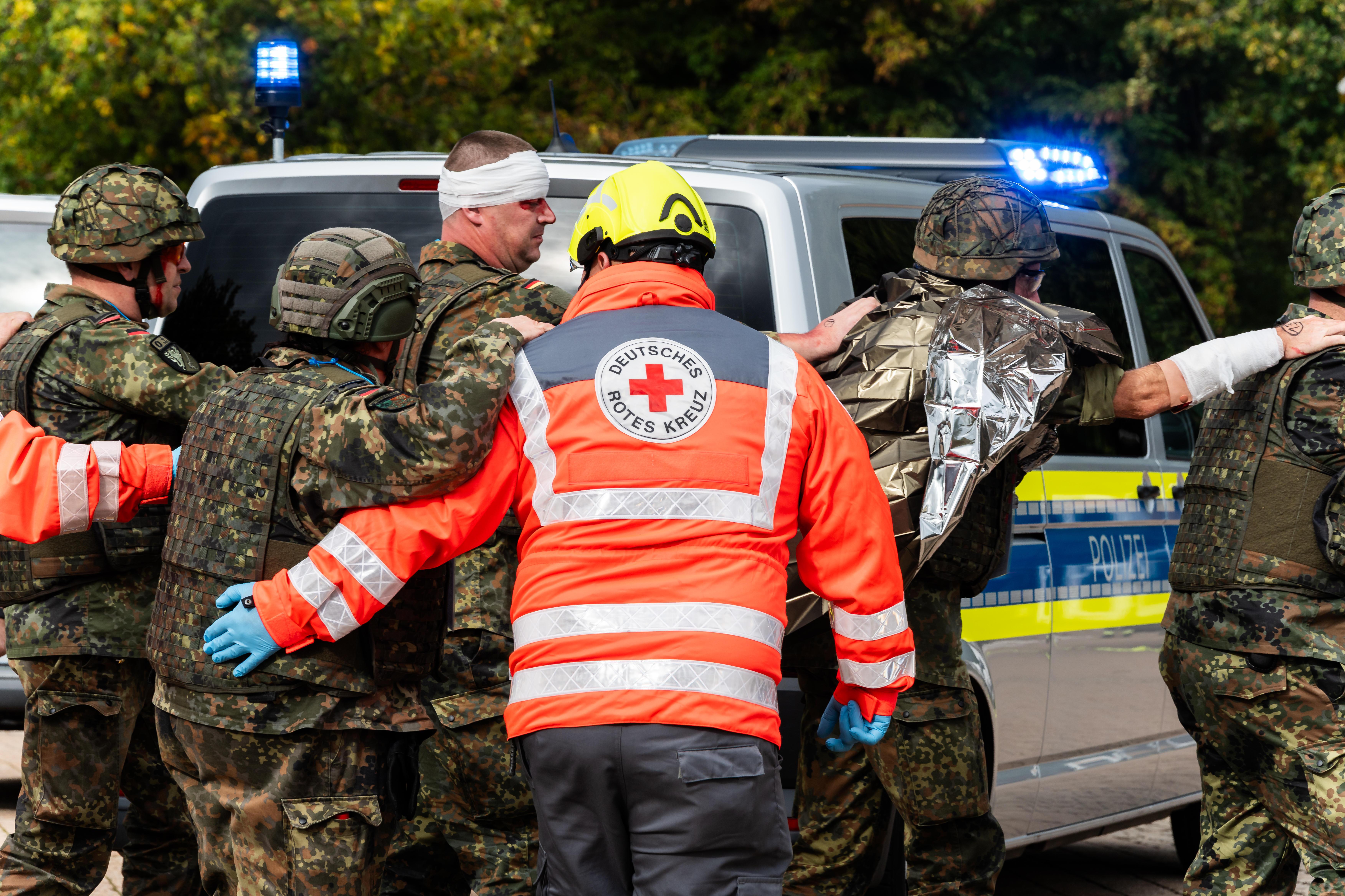 Katastrophenschutzübung (Archivbild)