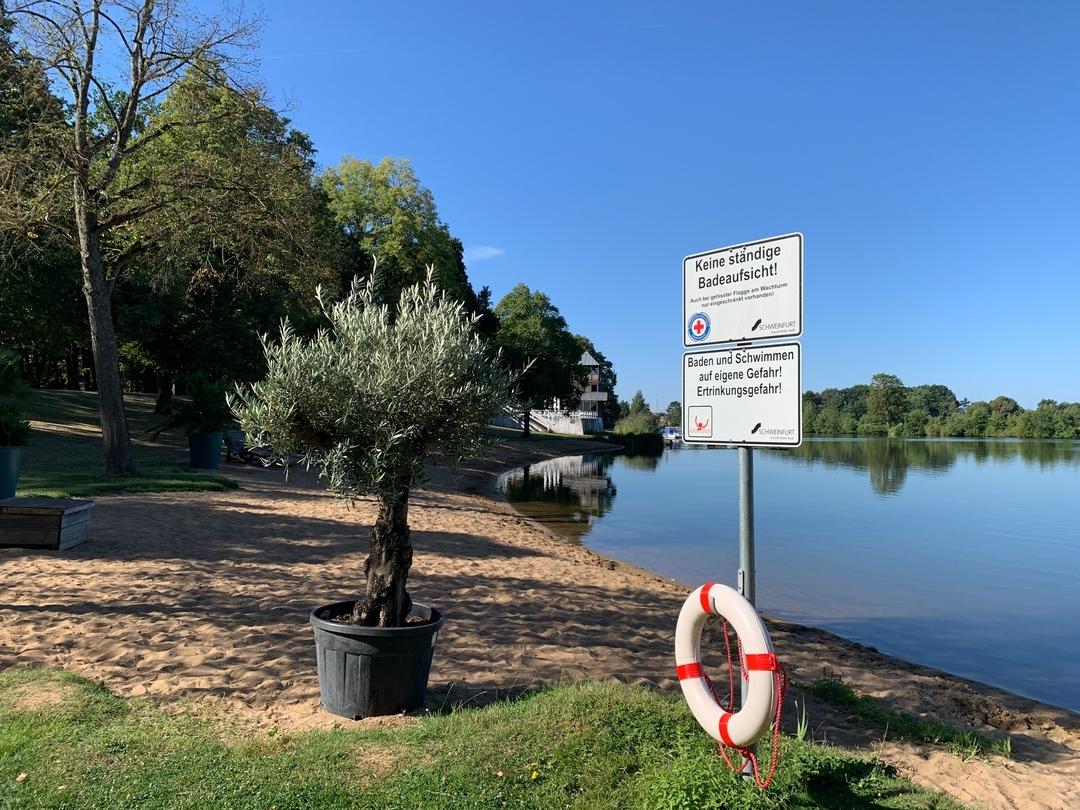 Baggersee in Schweinfurt