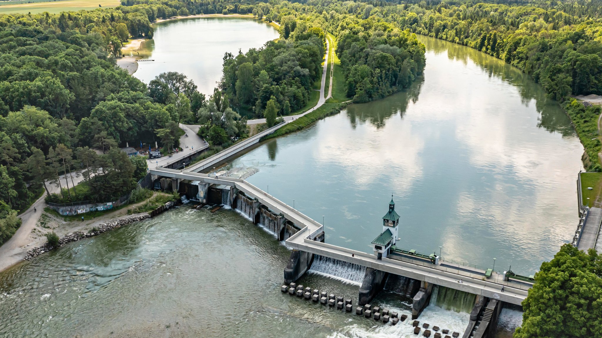 Lechstaustufe Hochablass Augsburg