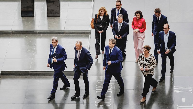 Politiker von Union und SPD | Bild: picture alliance / photothek.de|Florian Gaertner Politiker von Union und SPD