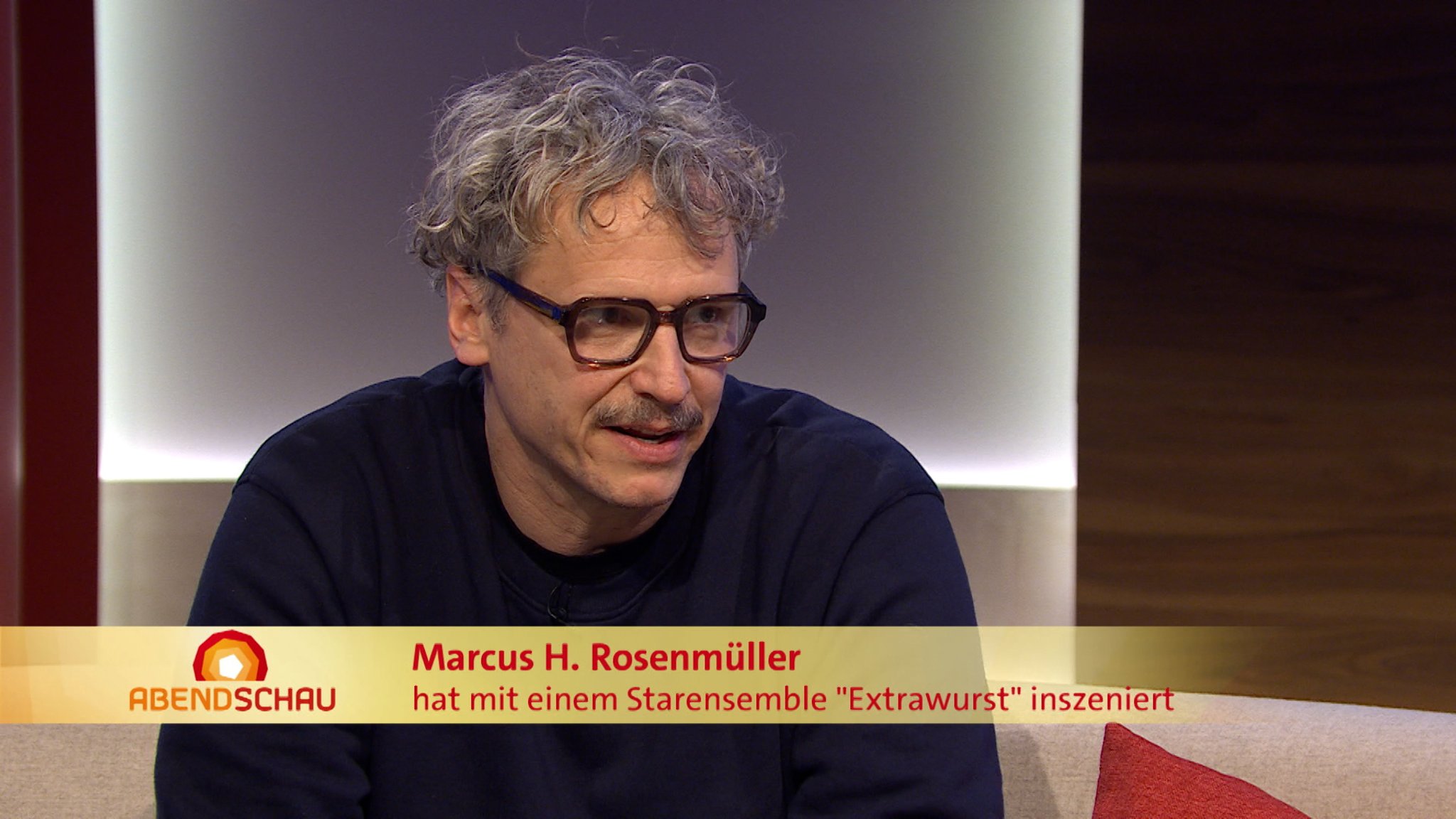 Im Gespräch über seinen neuen Film : Markus H. Rosenmüller im BR Fernsehen | Bild: BR Im Gespräch über seinen neuen Film : Markus H. Rosenmüller im BR Fernsehen