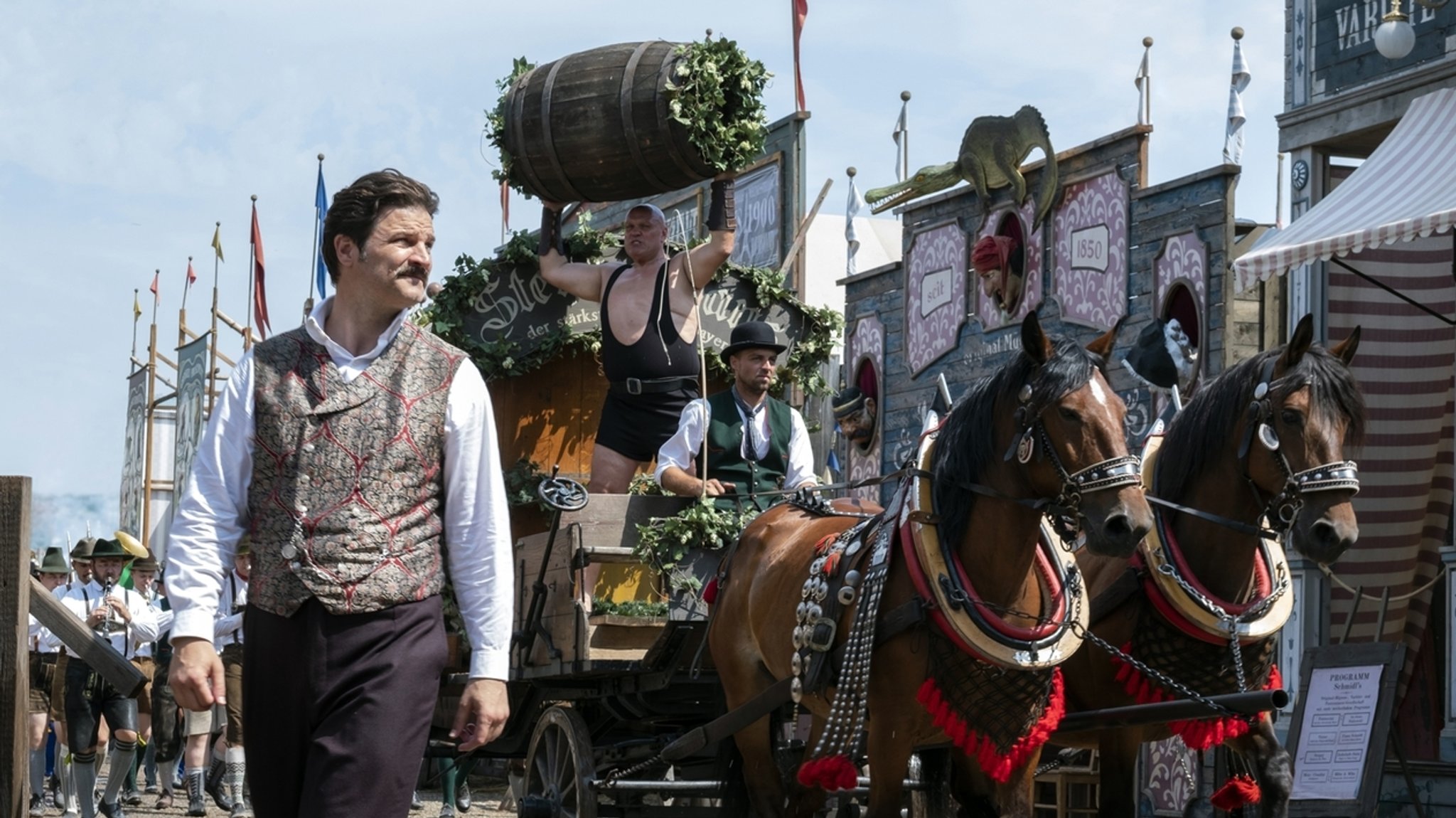 "Oktoberfest 1900"-Filmszene