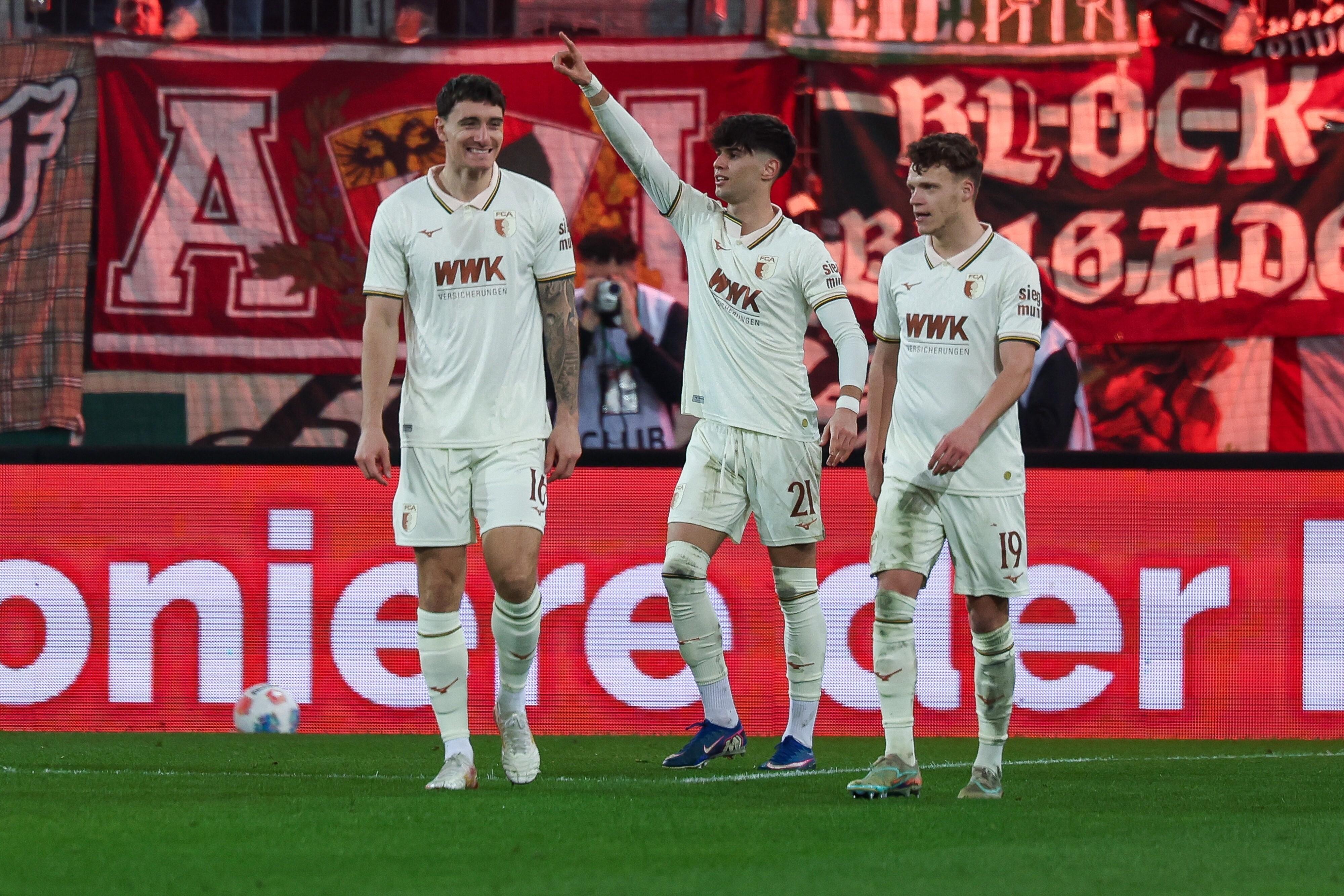 Rodrigo Ribeiro feiert sein Tor gegen den 1. FC Köln