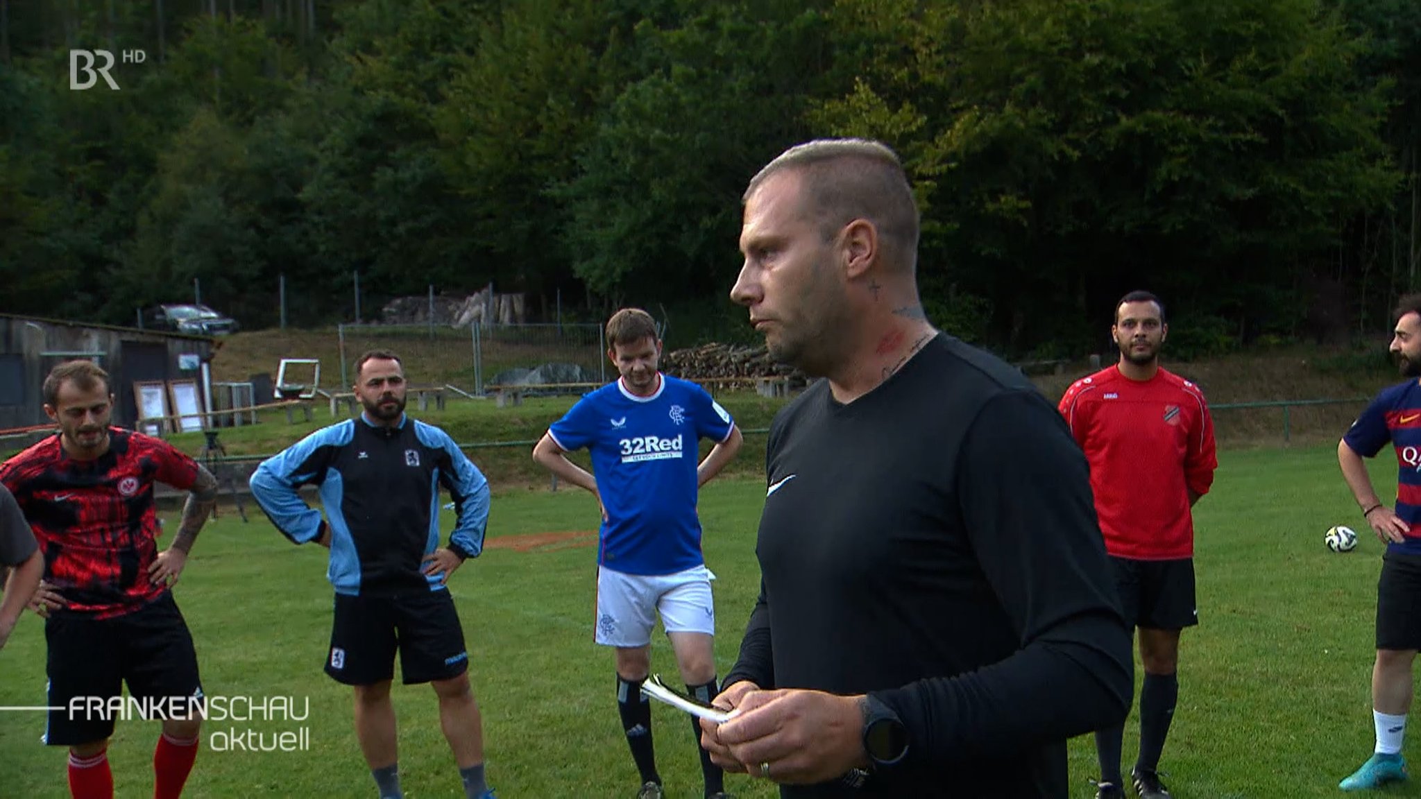 Fußballmannschaft aus Lohr am Rhein.