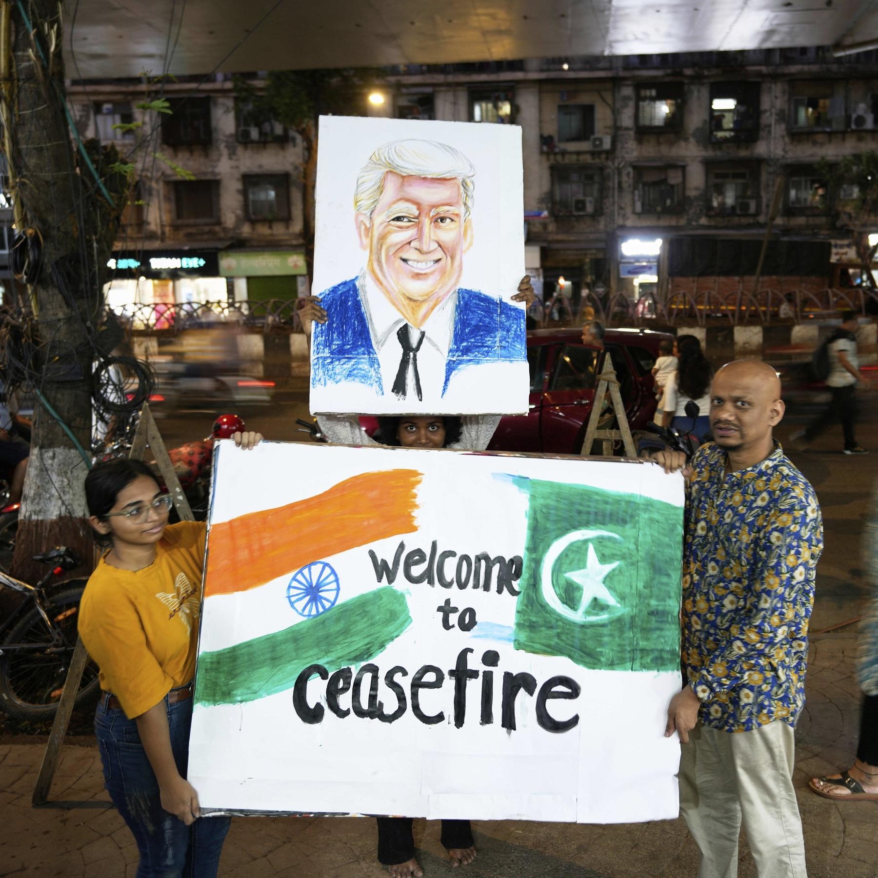 Trump um dauerhafte Lösung im Indien-Pakistan Konflikt bemüht