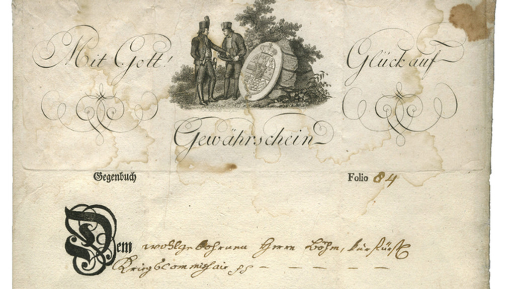 Das älteste Wertpapier Bayerns
