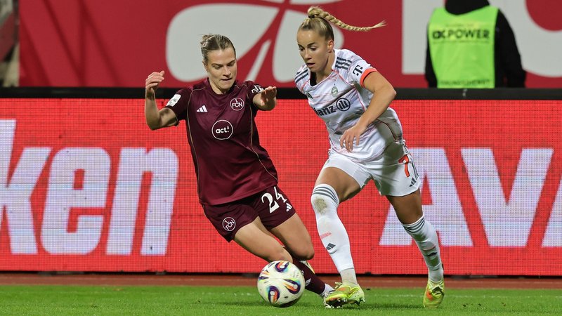 Spielszene 1. FC Nürnberg - Fc Bayern München | Bild: picture alliance / Sportfoto Zink / Daniel Marr | Sportfoto Zink / Daniel Marr Spielszene 1. FC Nürnberg - Fc Bayern München