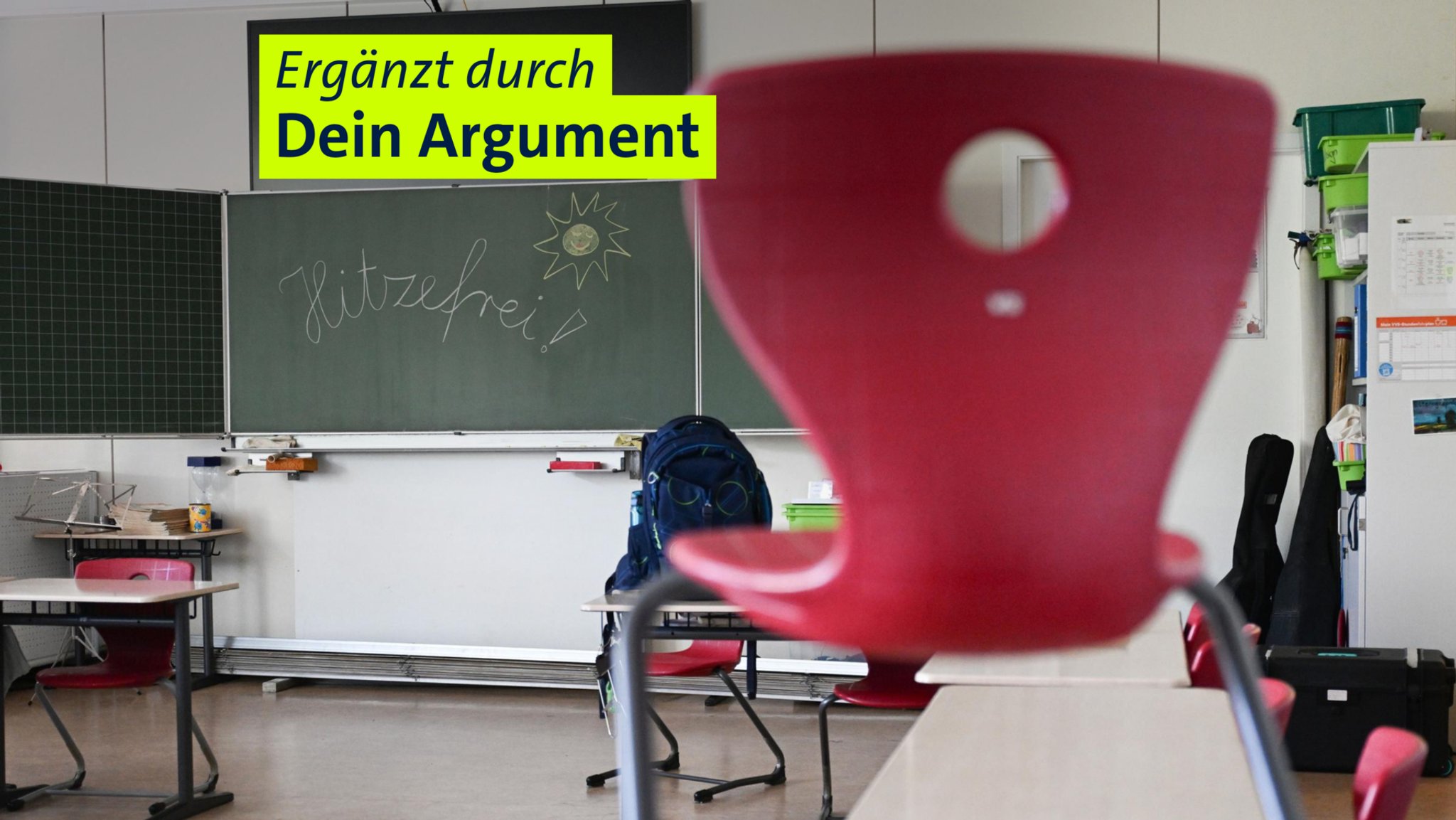 Zu warm zum Lernen? Wann es an Bayerns Schulen hitzefrei gibt