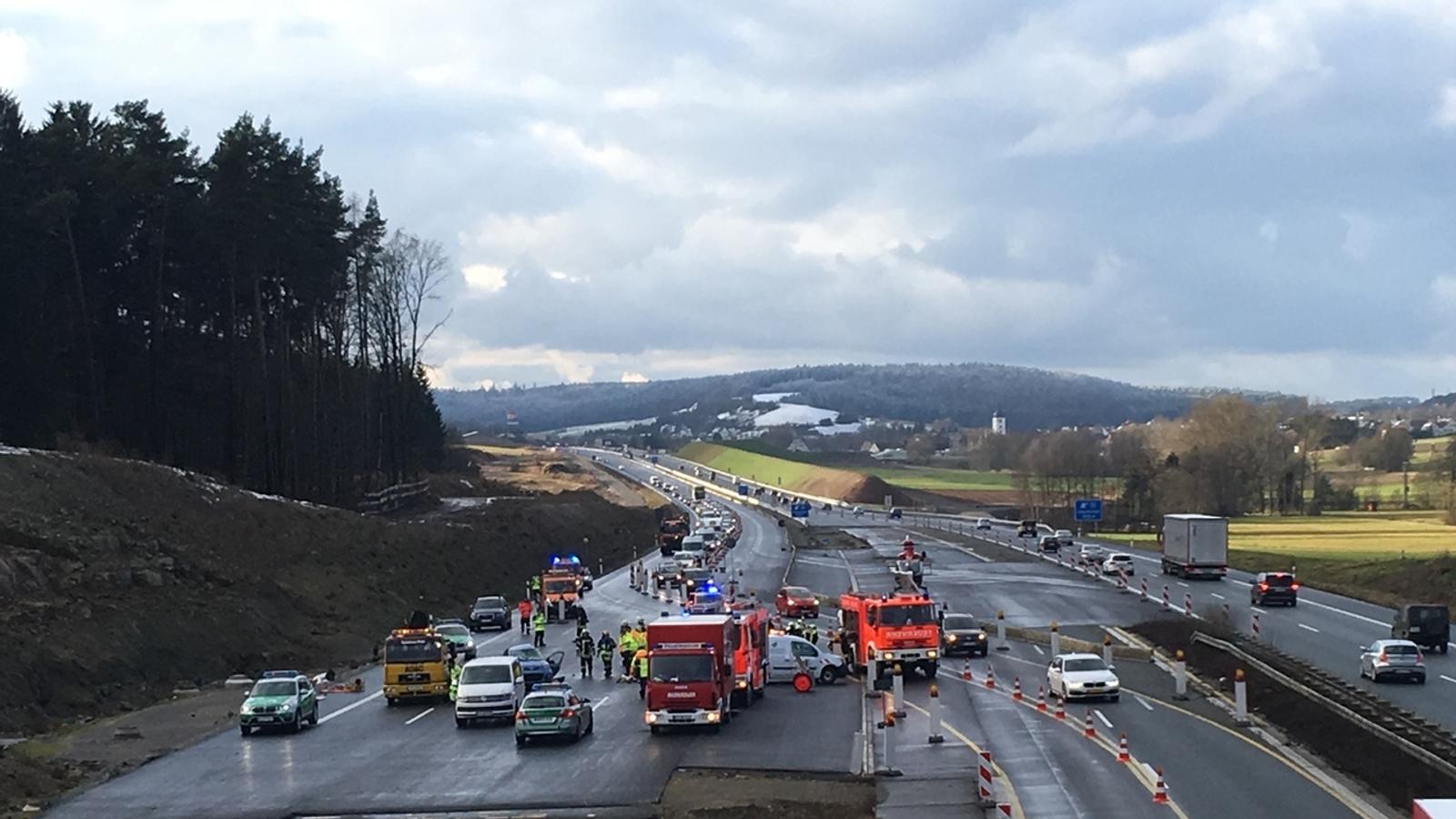 Geiselwind 65 Jahriger Stirbt Bei Verkehrsunfall Auf A3 Br24