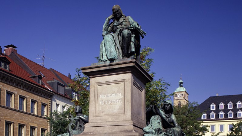 Friedrich Rückert Denkmal in Schweinfurt