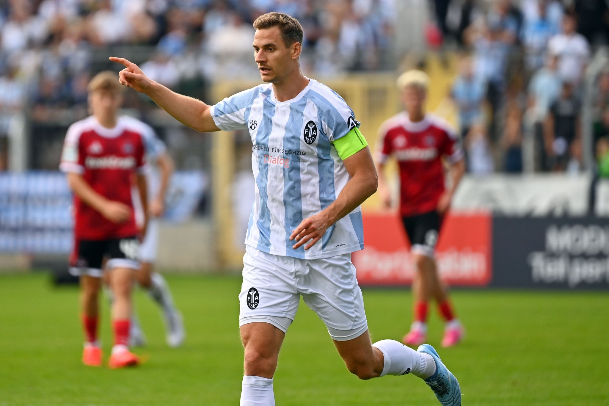 Spielszene TSV 1860 - 1. FC Nürnberg II
