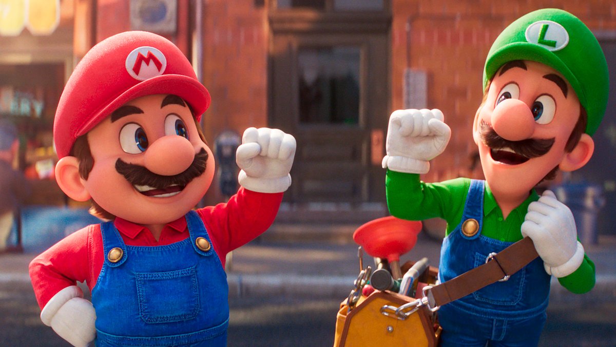 Klempner Super Mario und sein Bruder Luigi