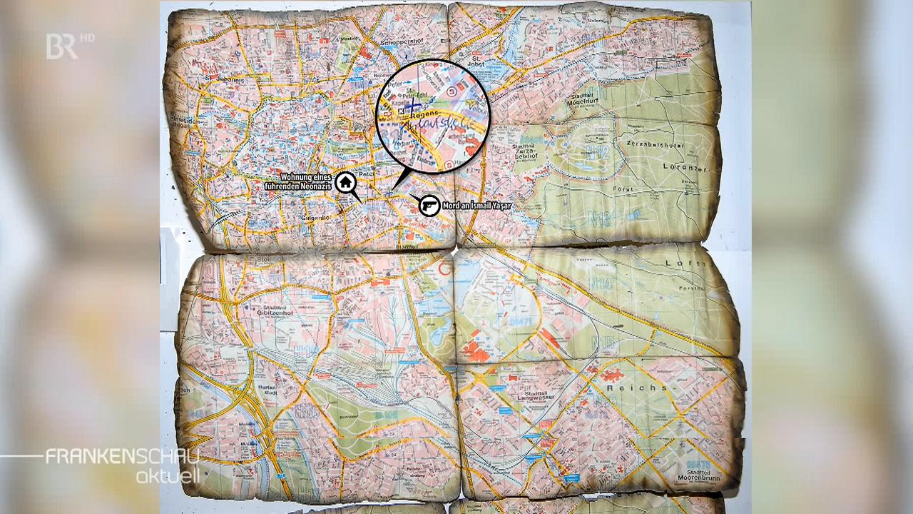 Nürnberger Stadtplan des NSU.