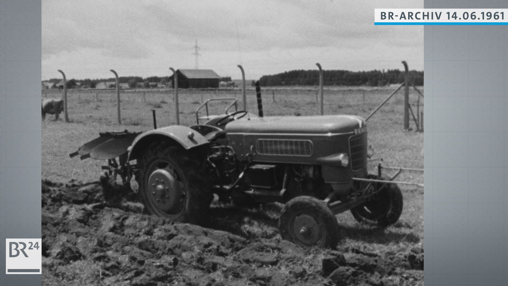 #BRZeitreise: Ferngesteuerter Schlepper 1961