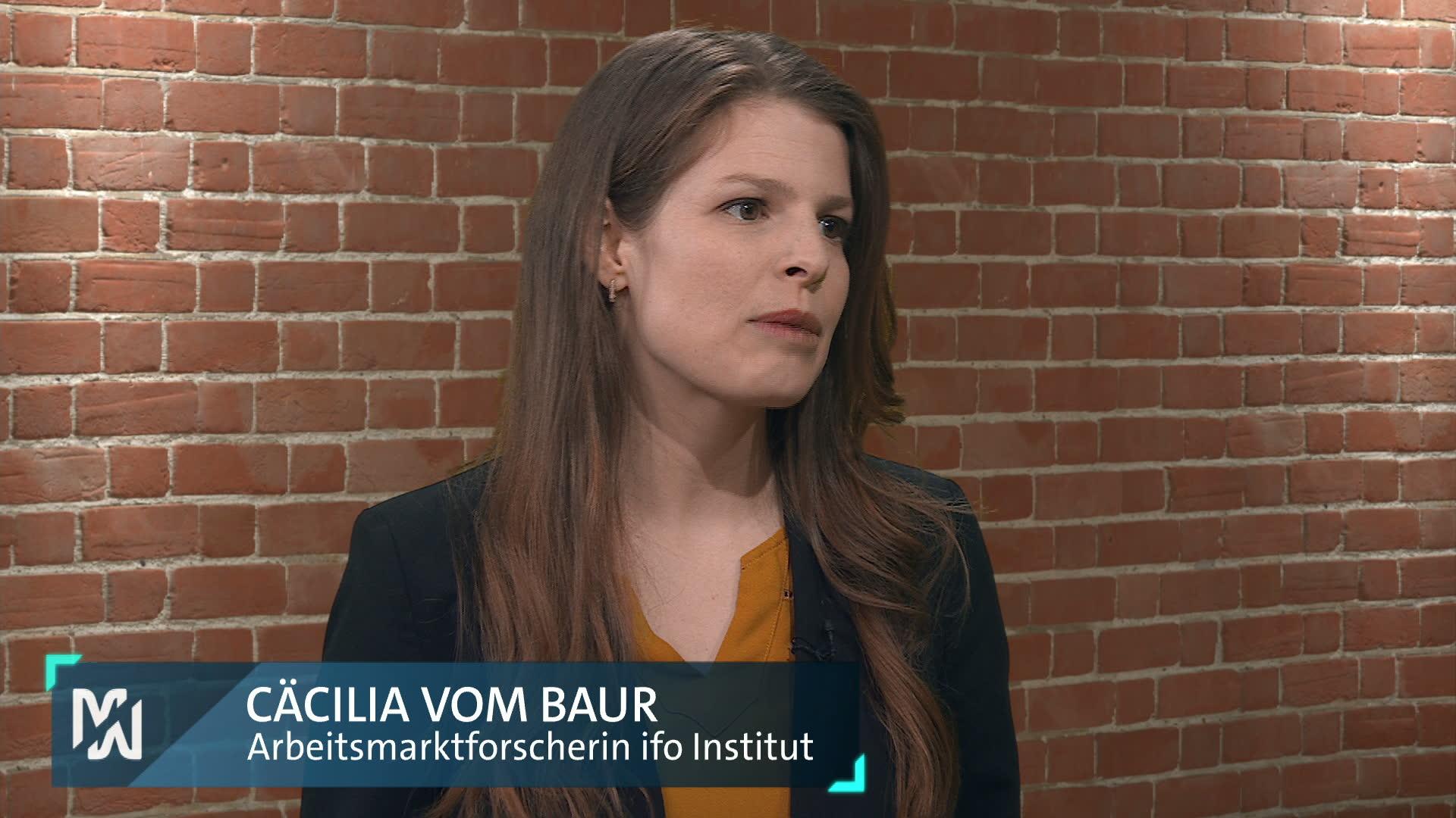 In der BR-Sendung mehr/wert informiert Cäcilia vom Baur, Arbeitsmarktforscherin am Münchner Ifo Institut, über aktuelle Entwicklungen
