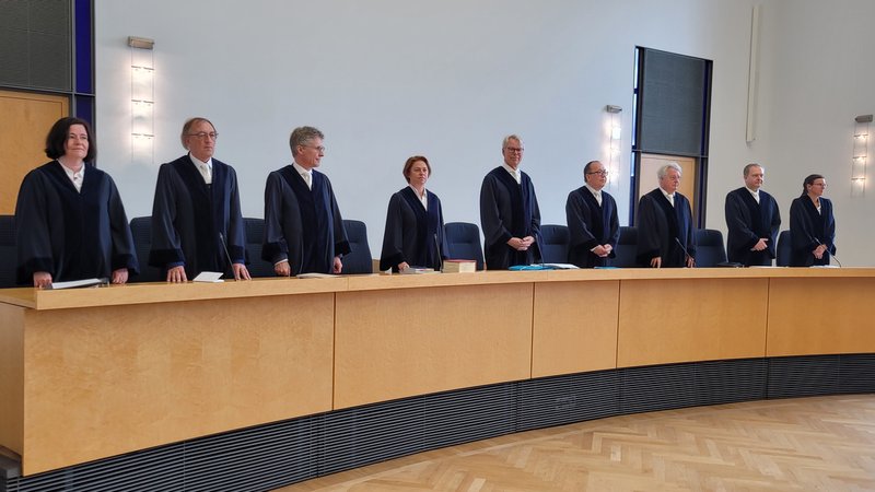 Die Richter des Bayerischen Verfassungsgerichts
