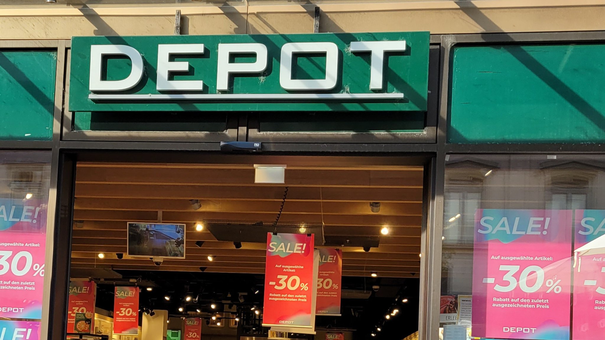 Depot-Insolvenz: Welche Filialen in Bayern betroffen sind