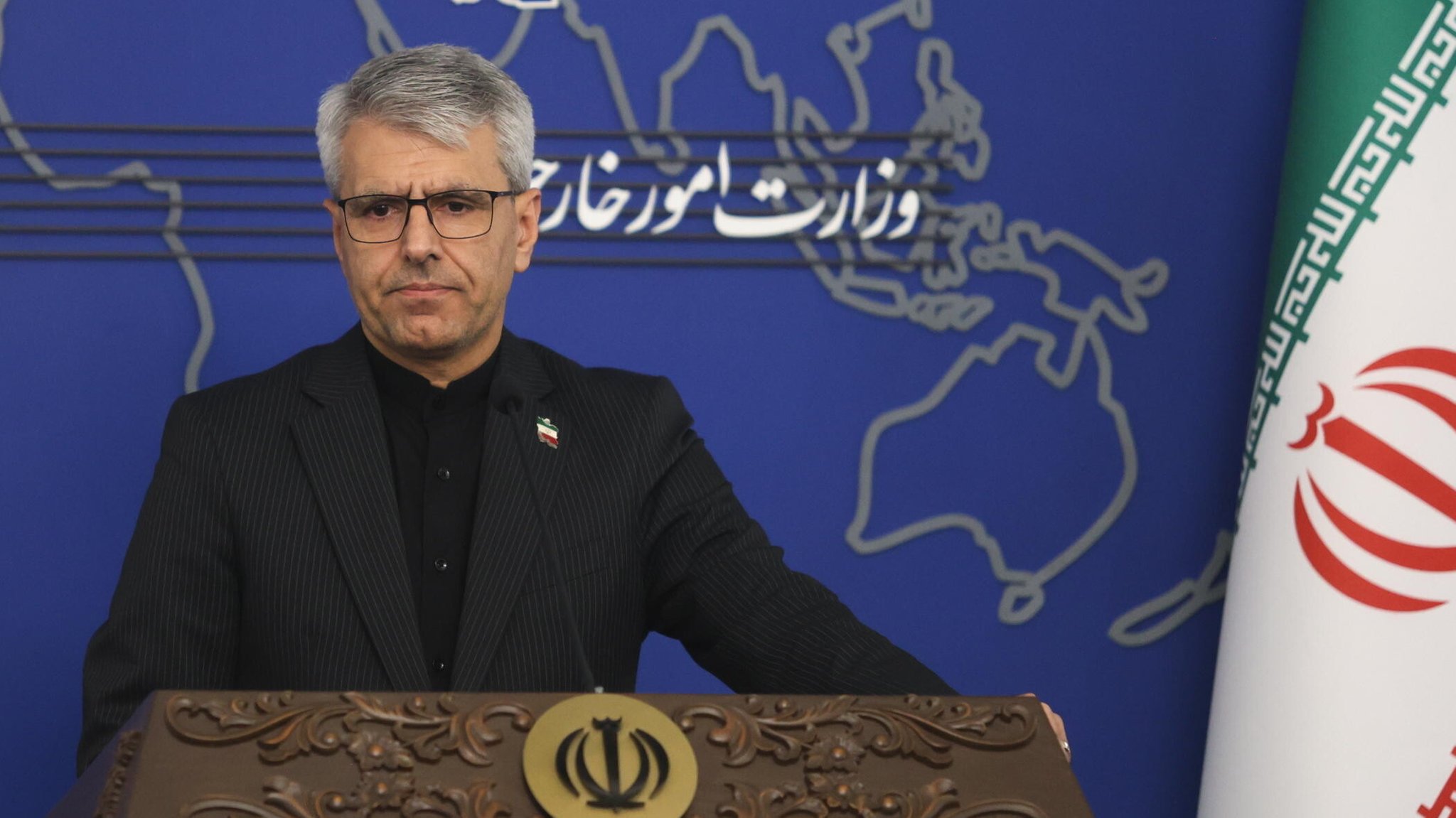 Der iranische Außenamtssprecher Ismail Baghai