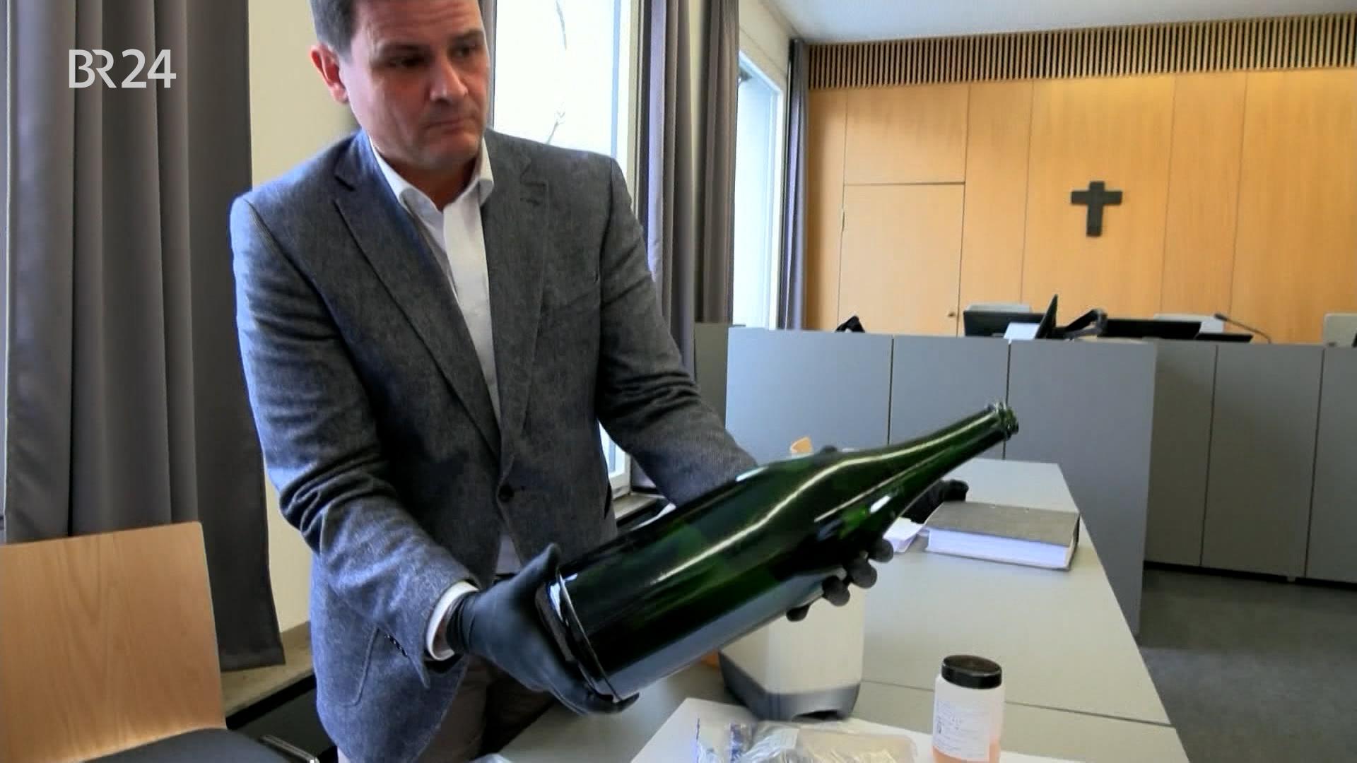 Die manipulierte Flasche