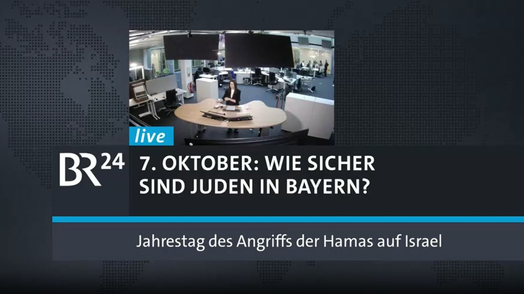 BR24live – wie sicher sind Juden in Bayern seit dem 7. Oktober?