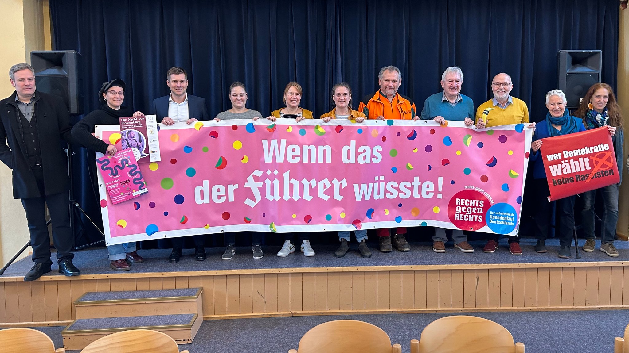 "Wunsiedel ist bunt": Jubiläum für unfreiwilligen Spendenlauf