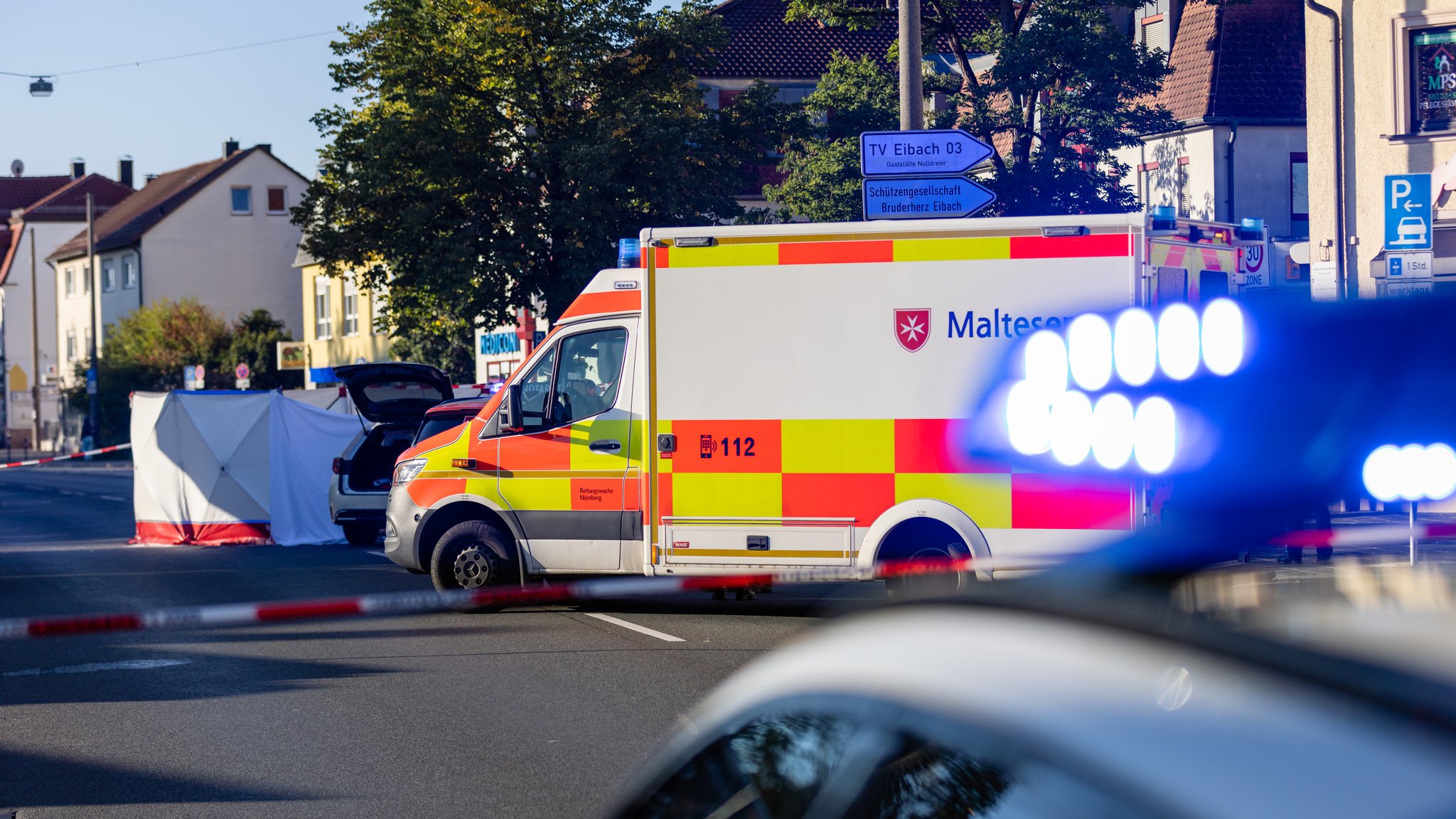 Motorradfahrer in Nürnberg gestorben
