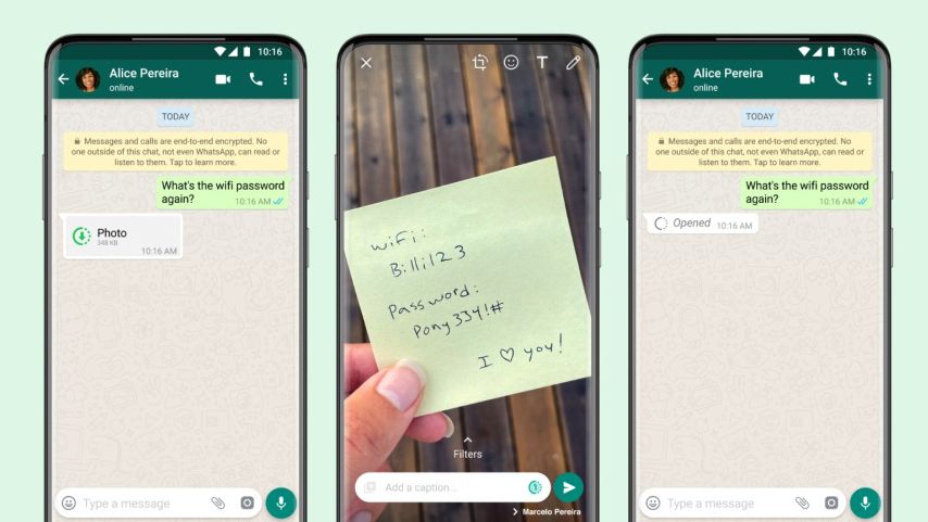 Whatsapp Schaltet Einmal Ansicht Fur Fotos Und Videos Frei Br24