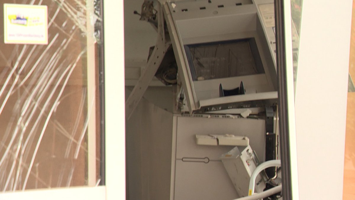  Geldautomat gesprengt: 100.000 Euro Schaden in Strullendorf