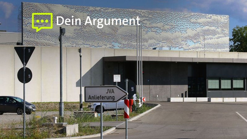 Blick auf die JVA Gablingen. | Bild: pa/dpa/Karl-Josef Hildenbrand Blick auf die JVA Gablingen.